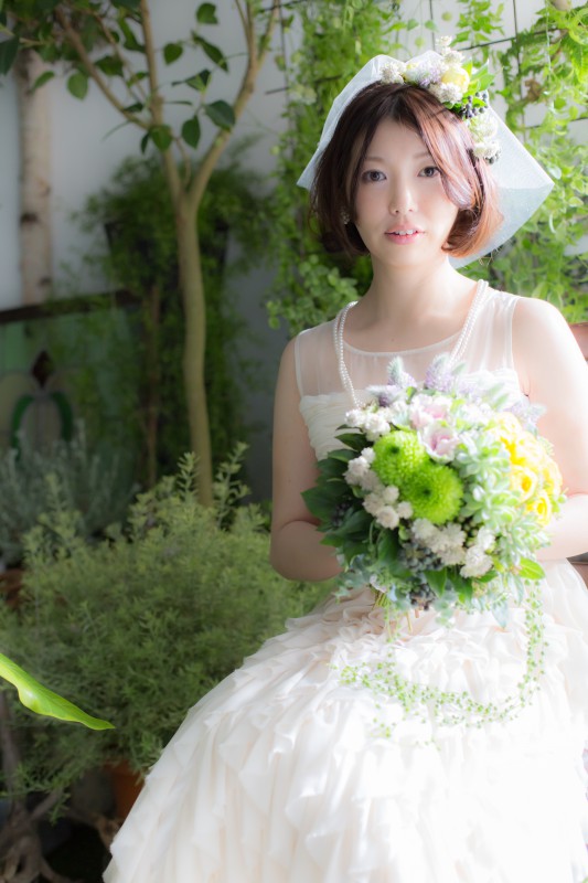 結婚式 花嫁 髪型 ショートボブ Khabarplanet Com